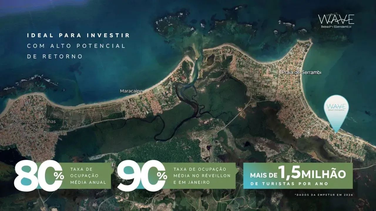 Studio a beira-mar de Serrambi - Foto 2