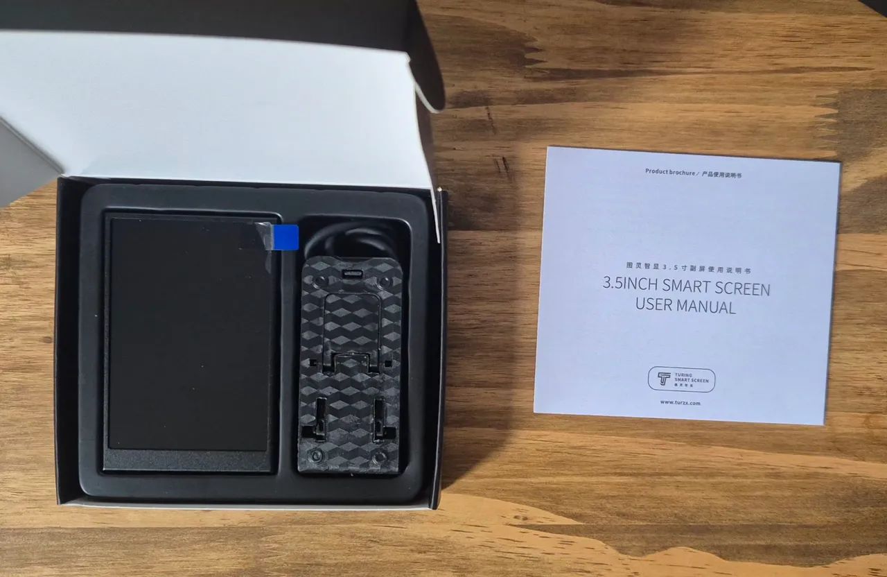 Tela mini monitor ips (nunca usado