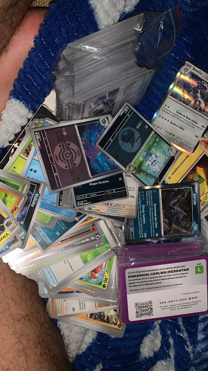 500 cartas Pokémon 