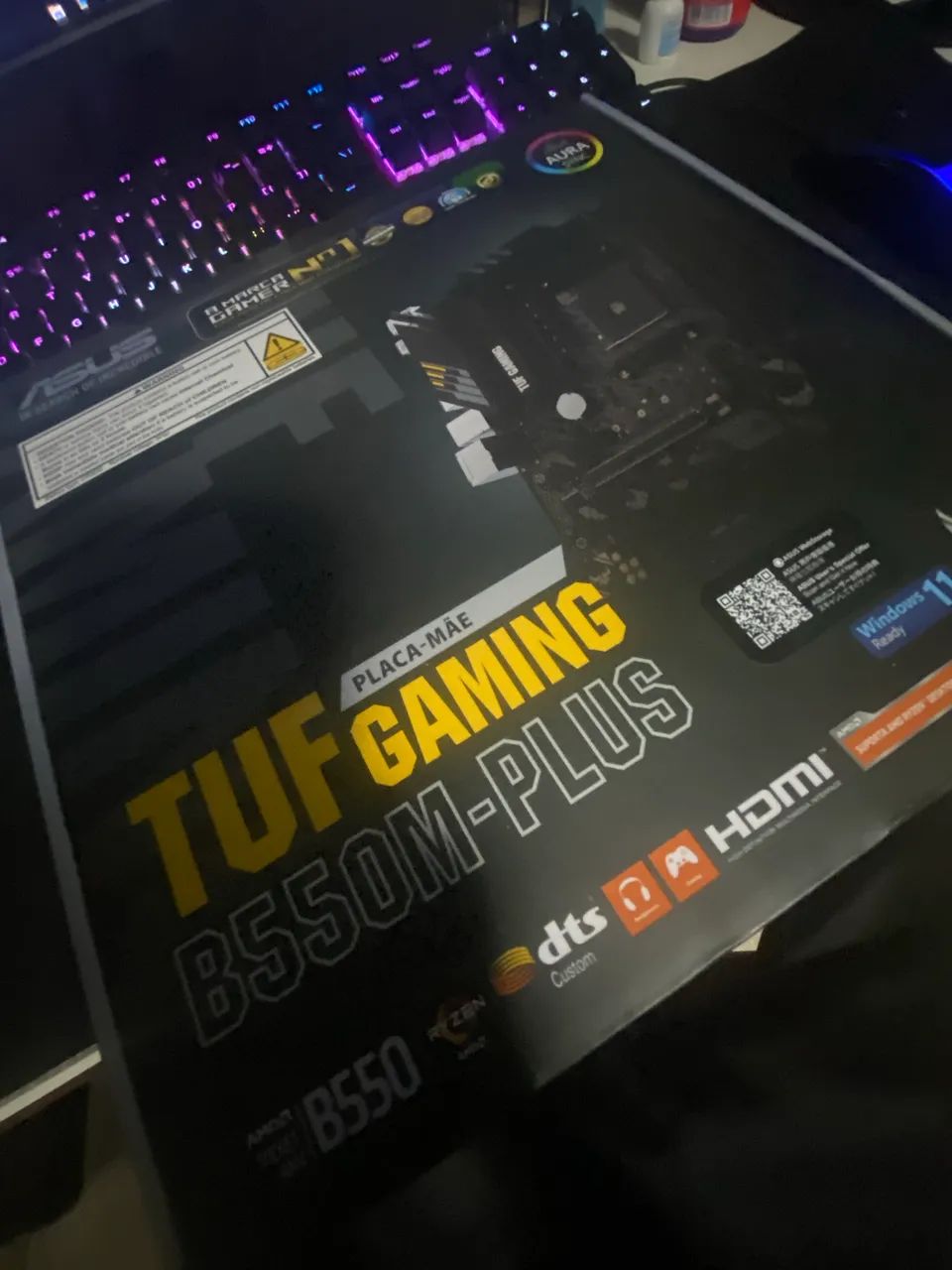 Placa mãe B550 PLUS TUF GAMING - Foto 3