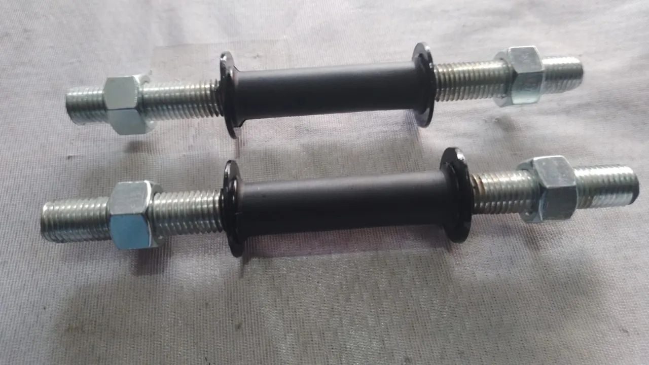 Barra maciça de halteres para musculação 