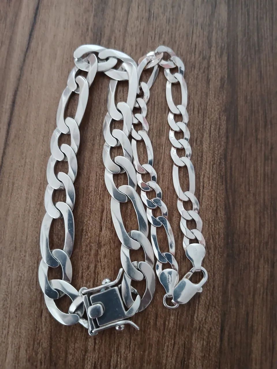 Pulseira prata 3x1 