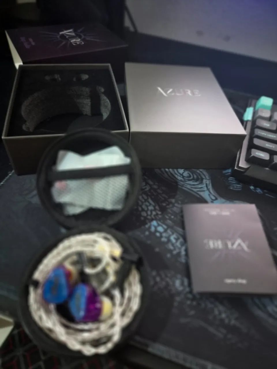 Fone IEM Beep Áudio Azure - Foto 5