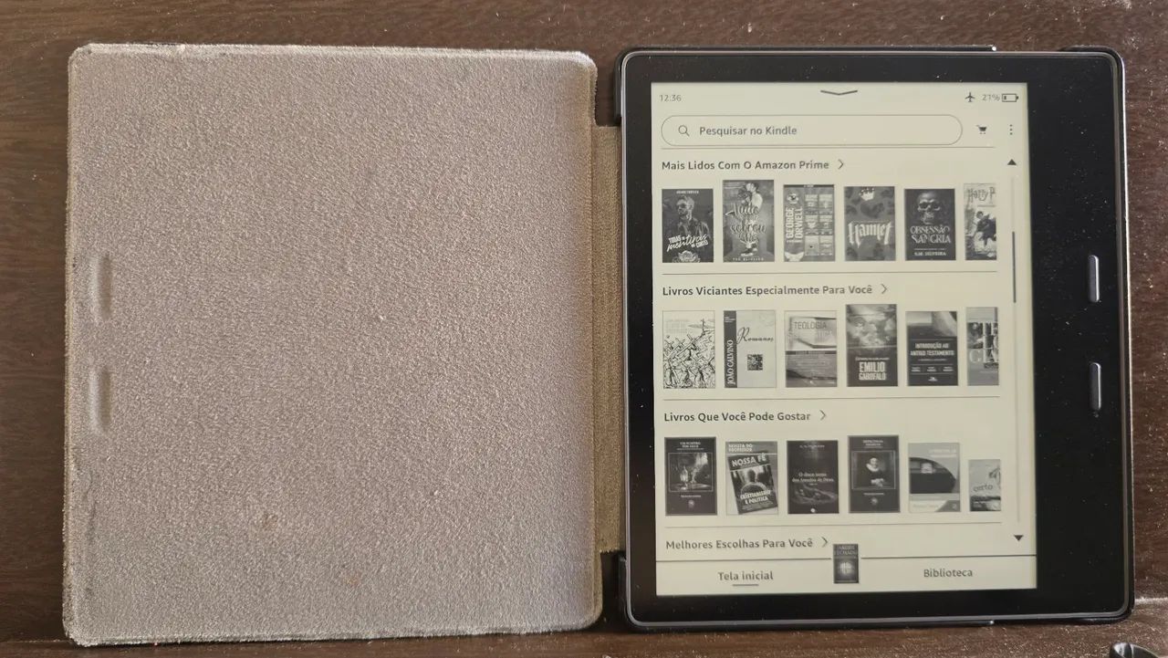 Kindle Oasis 10ª geração super conservado sem qualquer avaria