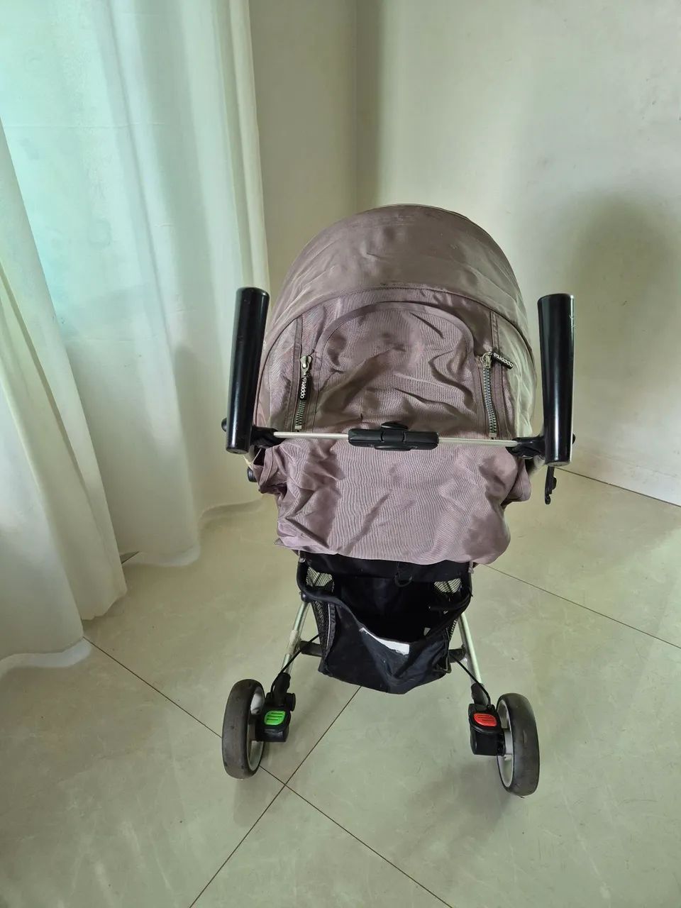 Carrinho Travel System + Bebê Conforto Kiddo Helios  - Foto 5