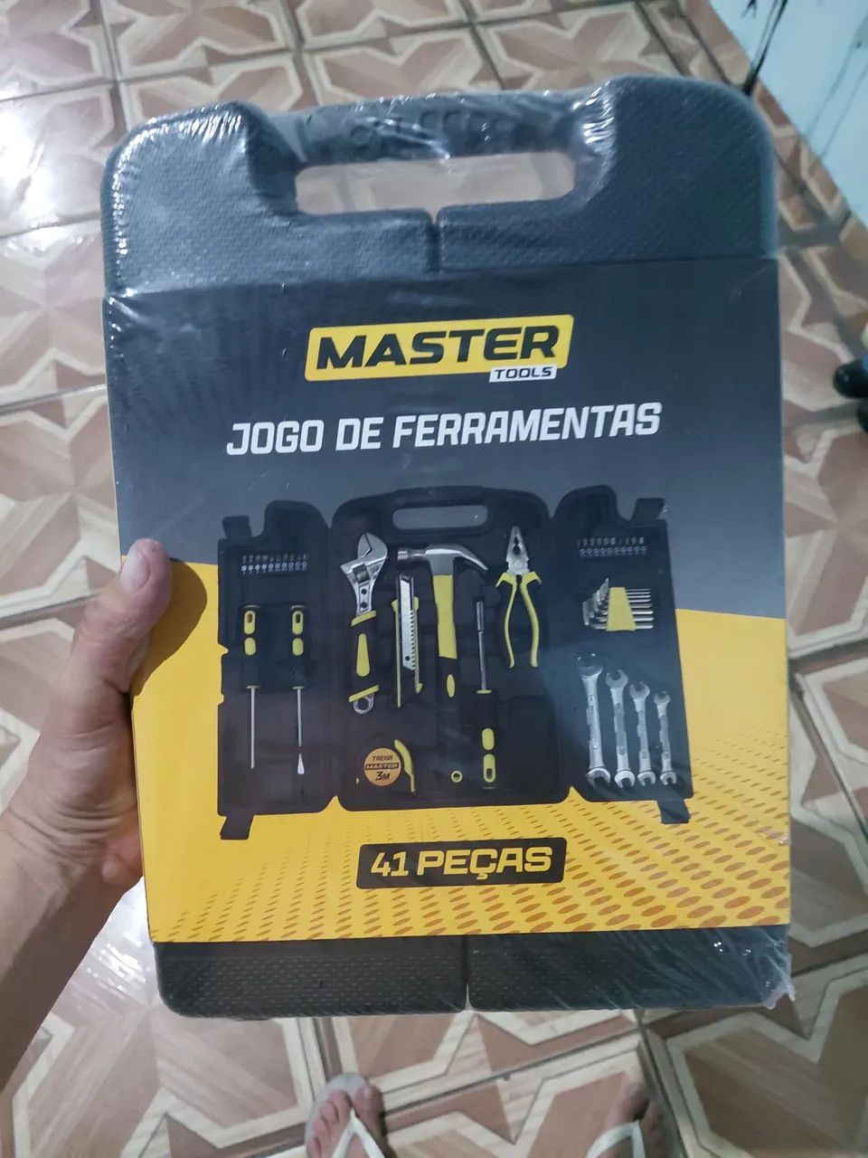 Caixa de ferramentas 41 peças master tools - Ferramentas de