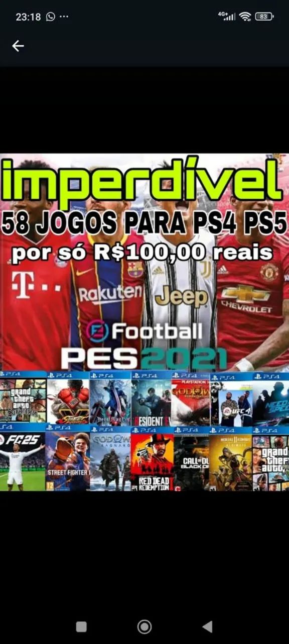 Jogos para ps4 tops 