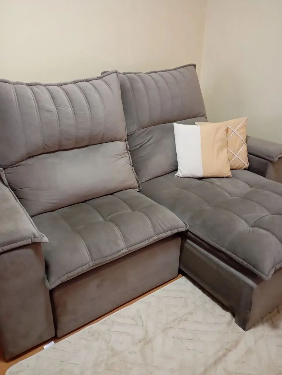 Sofá super confortável com pillow top - Foto 5