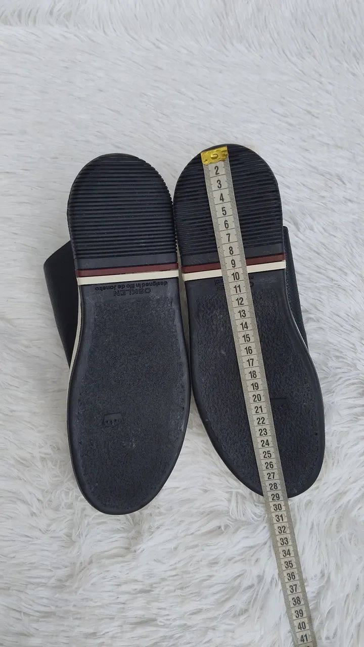 Tênis Osklen Mule Couro Preto 39 ORIGINAL  - Foto 4