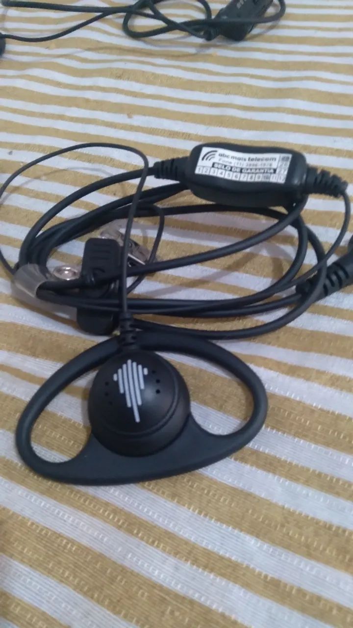 Fone adaptador para rádio HT Hytera