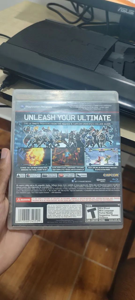 ULTIMATE MARVEL VS CAPCOM 3 ORIGINAL - PS3 - Foto 2