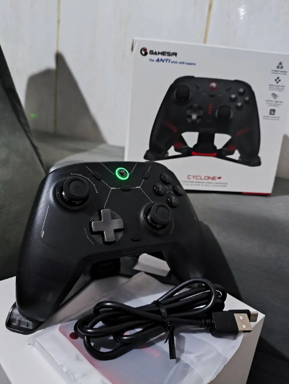 GameSir Cyclone 2 Wireless PC Controller,1000Hz,TMR Joysticks