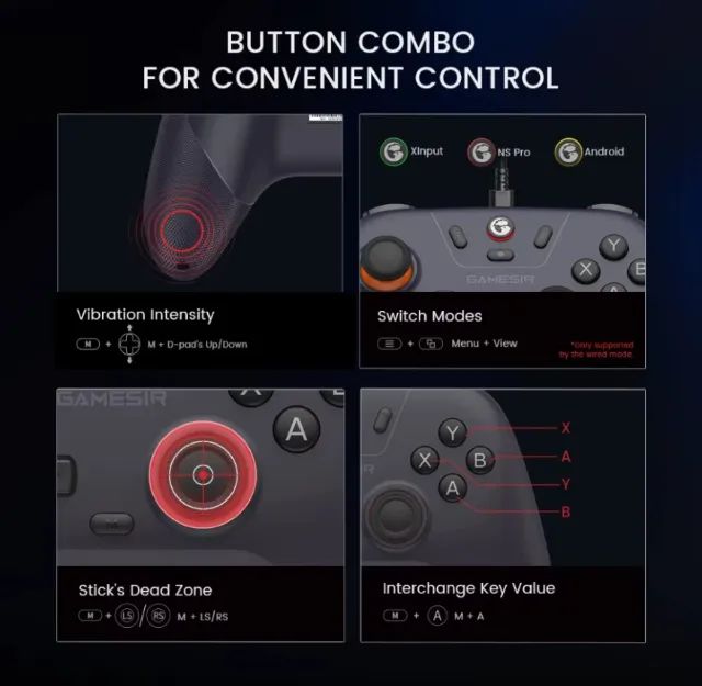[LACRADO] Controle Gamer GameSir T4 Nova Lite - Foto 5