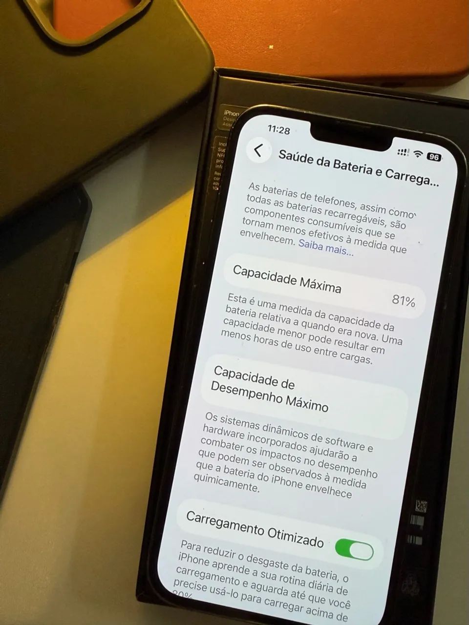 iPhone 13 PRO MAX 256 / único dono com nota fiscal e caixa  - Foto 3