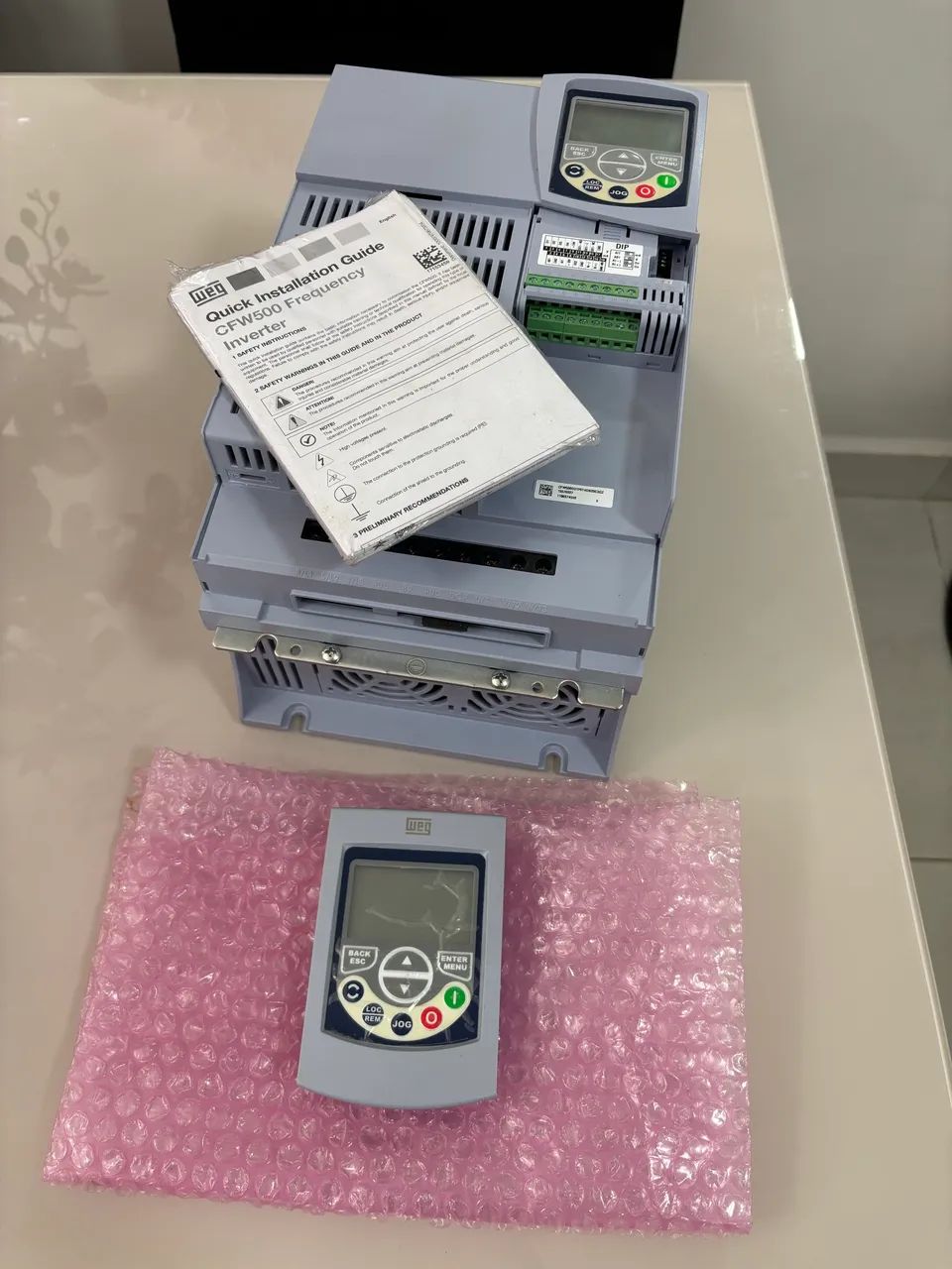 Inversor de frequência cfw500 380v 20cv + interface.