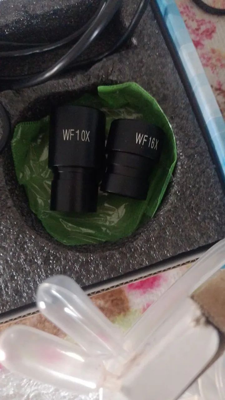 Microscópio monocular+ câmera para microscópio digital  - Foto 4