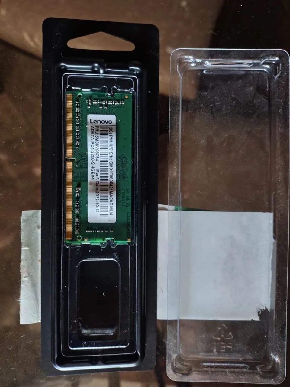 Memória  RAM 4Gb  notebook 