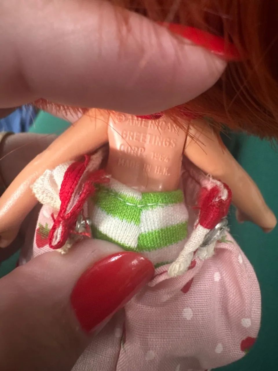 Boneca anos 80 moranguinho - Foto 4