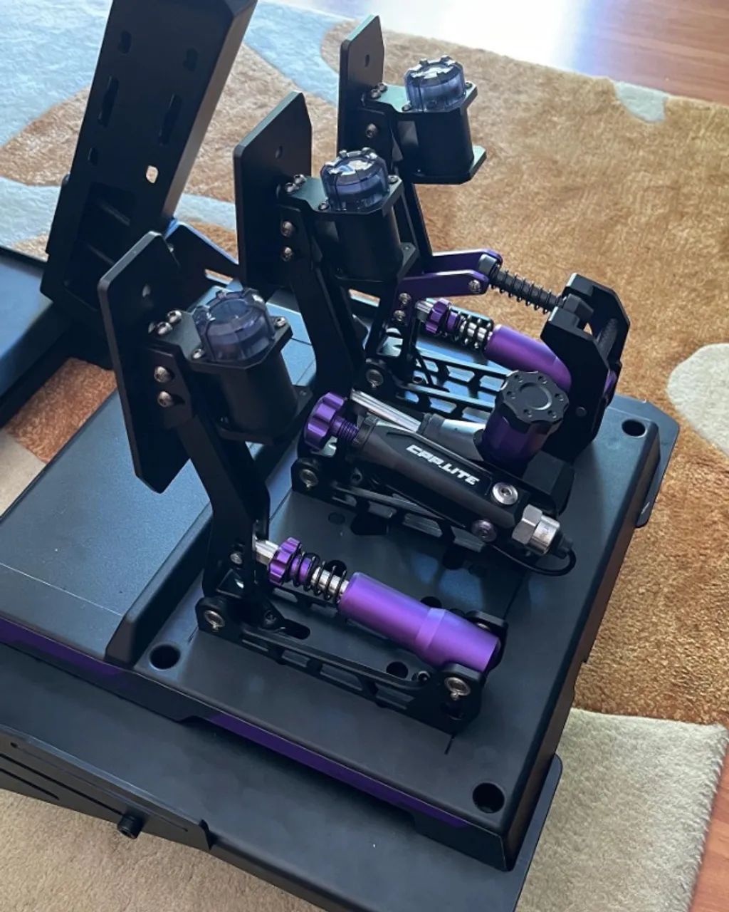 Pedais CONSPIT CPP LITE Hidráulicos Simracing PC - Foto 3