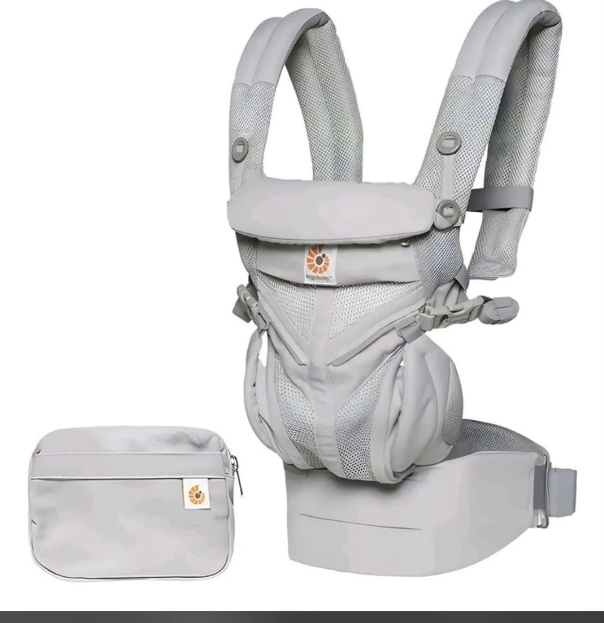Ergobaby Omni 360 cool air mesh cinza  - Foto 4