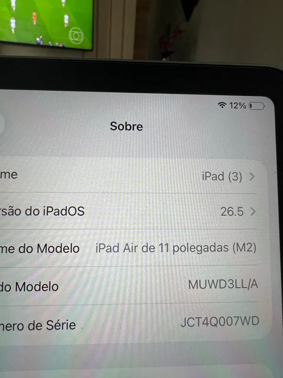 Ipad air 11 polegadas M2 + apple pencil - Foto 5