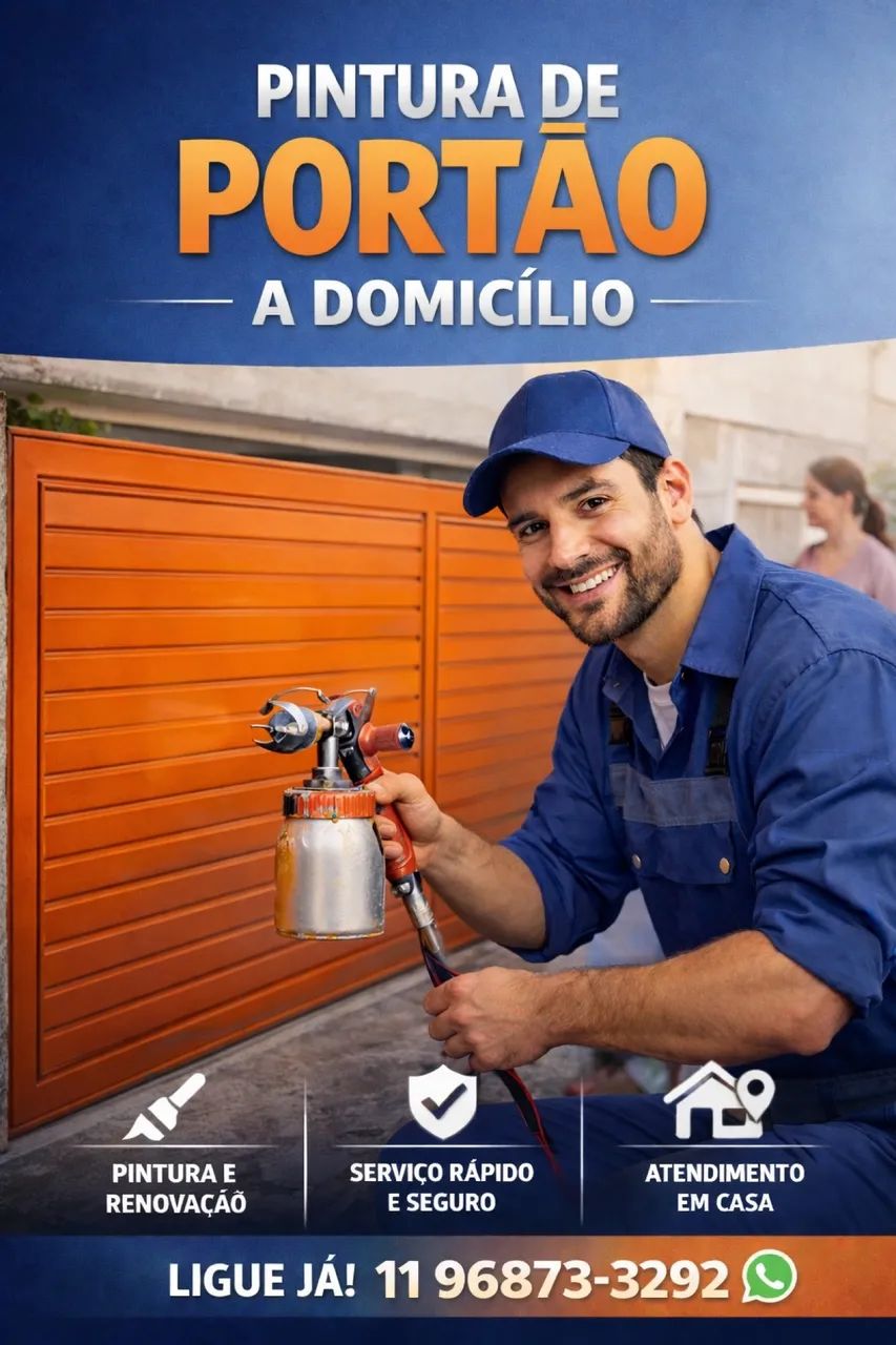 Pinturas de portão  e fachadas 