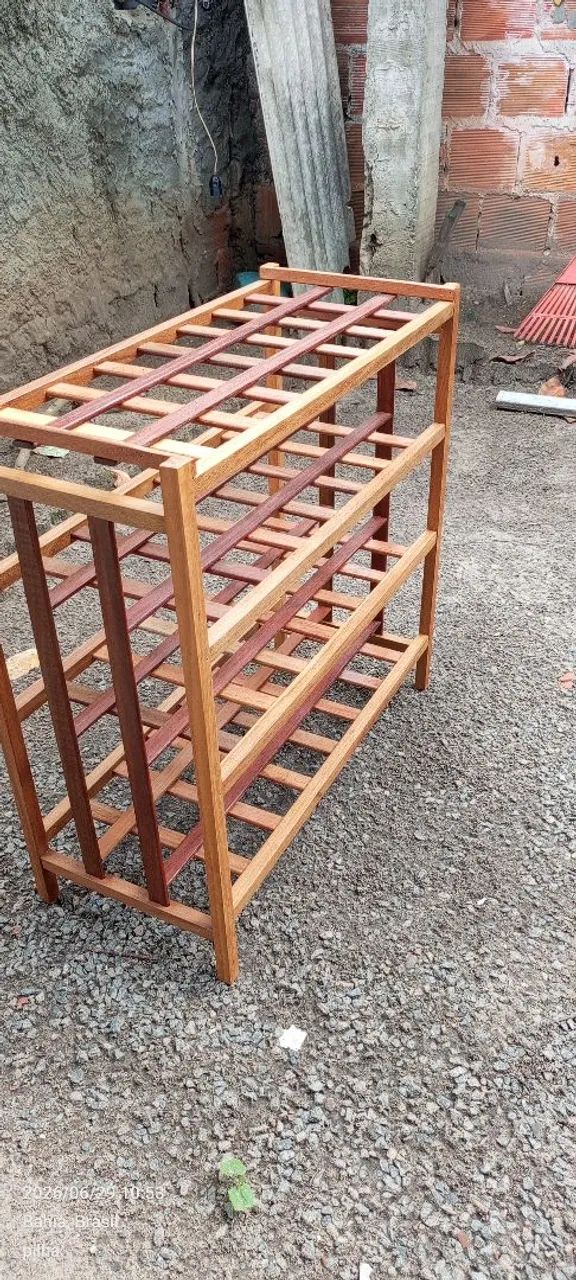 Vendo Sapateira Multiuso em Madeira  - Foto 2