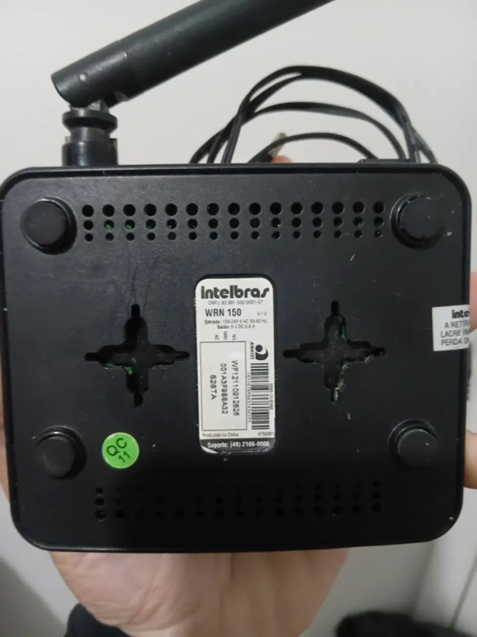 Roteador Wireless Wifi Intelbras WRN 150 Mbps Usado - Foto 2