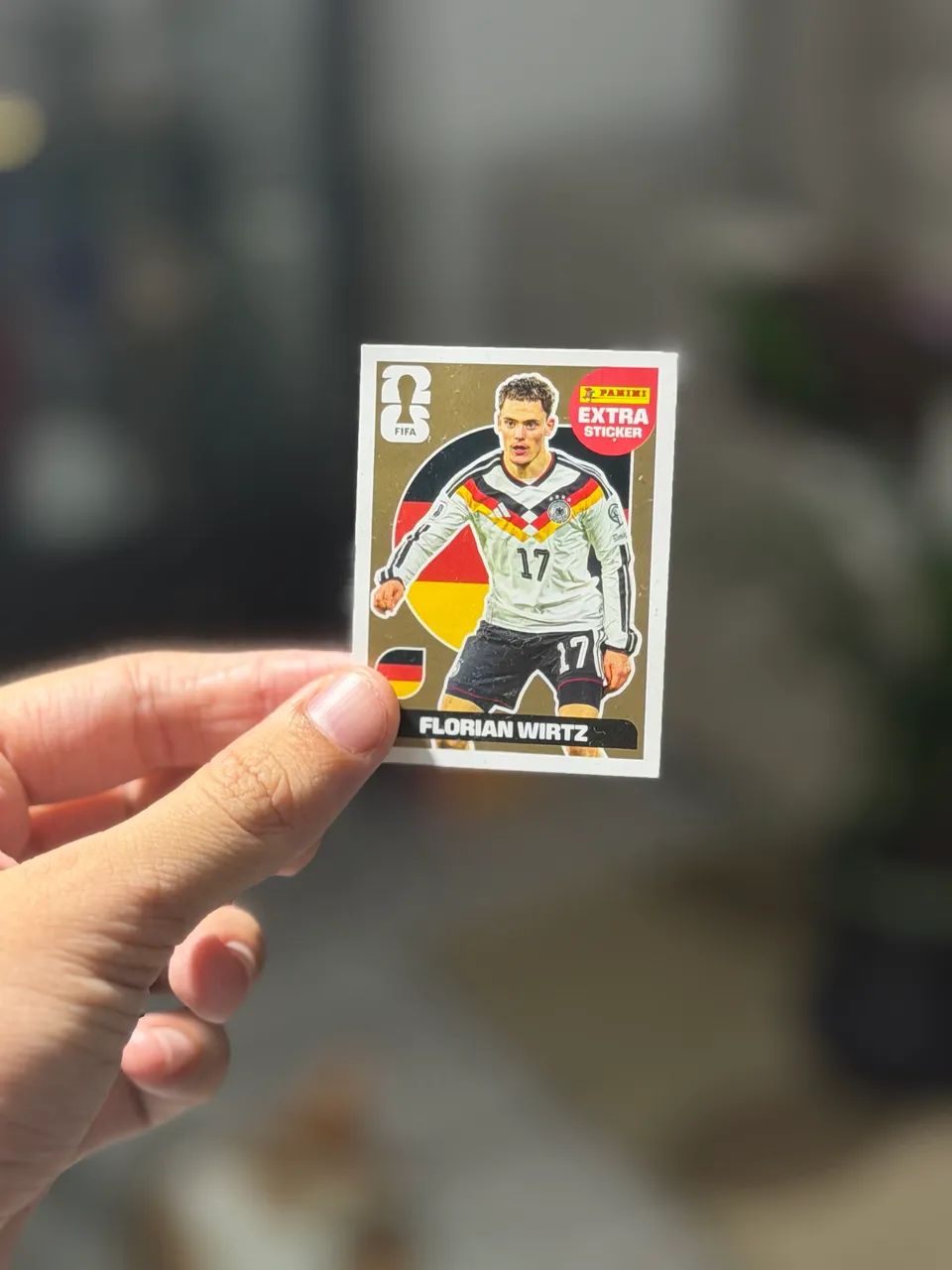FLORIAN WIRTZ LEGEND OURO -  FIGURINHA COPA DO MUNDO 