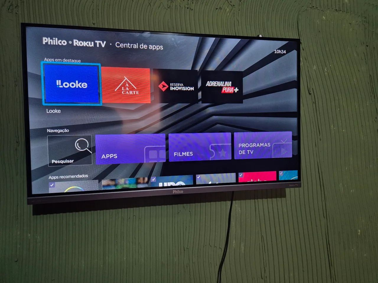 TV SMART PHILCO ROKU 32 POLEGADAS  - Foto 4