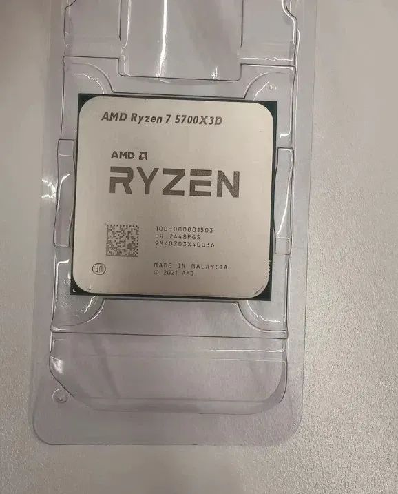 Baixei!!! CPU Am4 Ryzen 5700X na caixa! - Foto 2