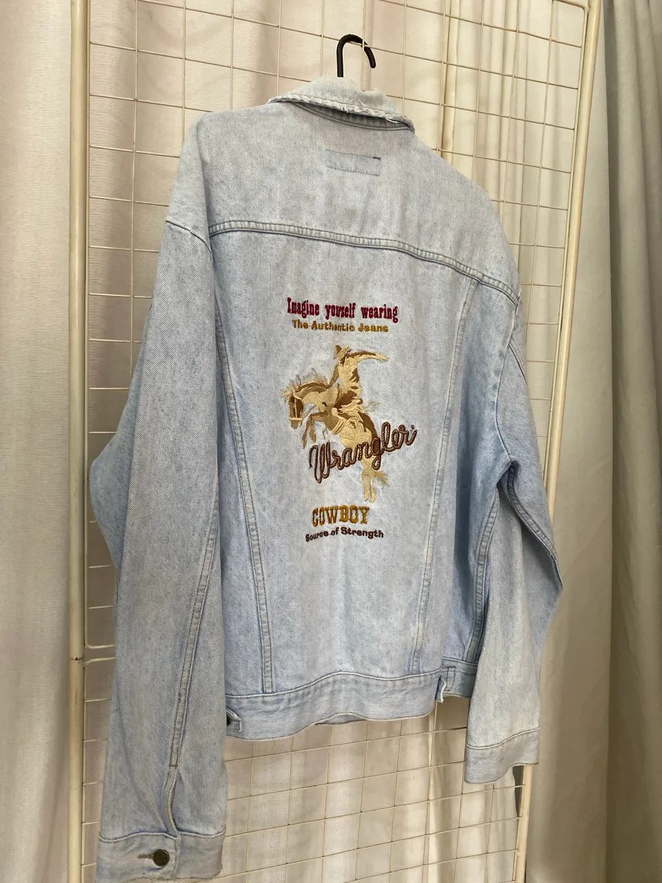 Jaqueta jeans wrangler vintage  - Foto 2