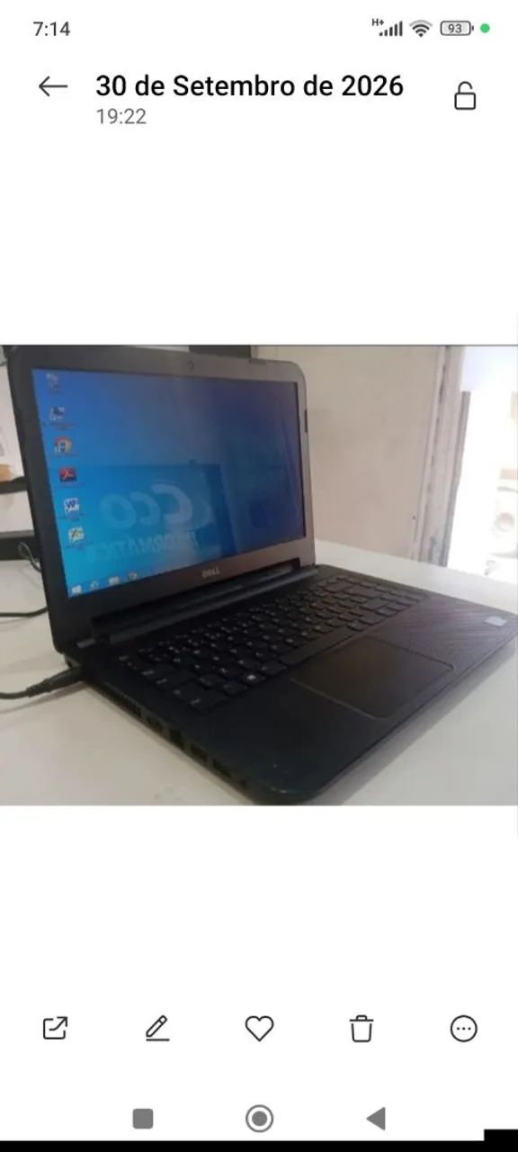 NOTEBOOK DELL PROMOÇÃO HOJE SEXTA 02/10 - Foto 2