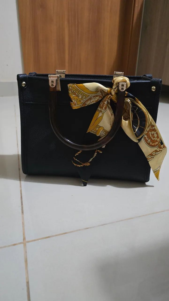 Bolsa de mão com alça longa - Foto 2