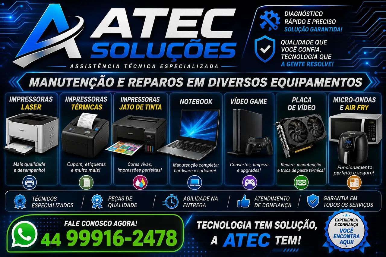 Manutenção impressoras 