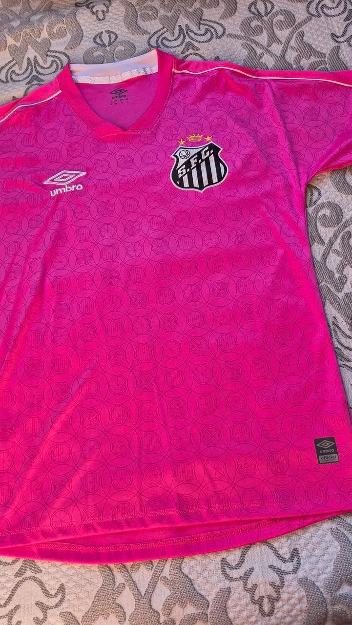 Camisa Santos outubro rosa 2023 - Foto 4