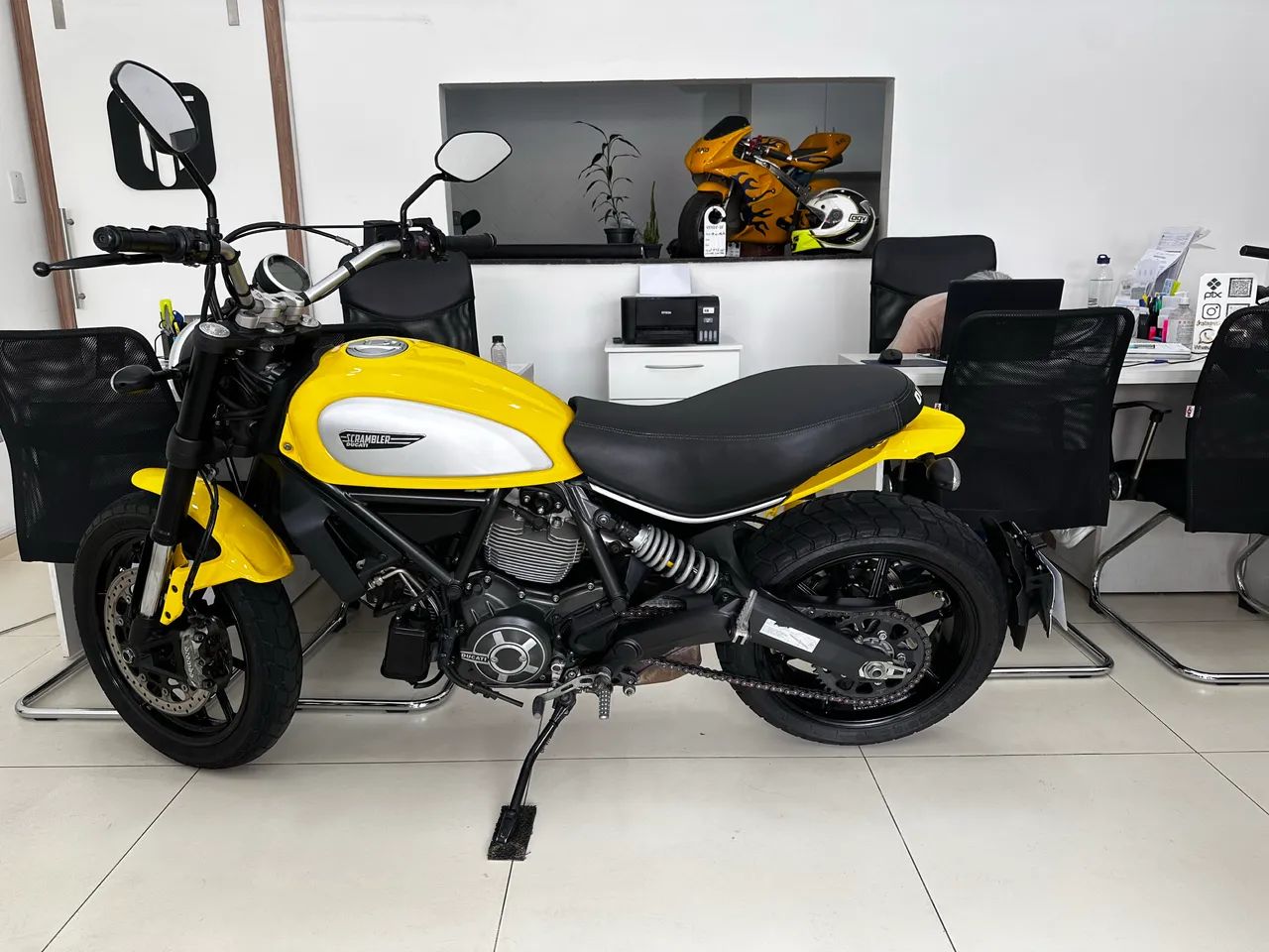 DUCATI SCRAMBLER 2016 IMPECÁVEL  - Foto 3