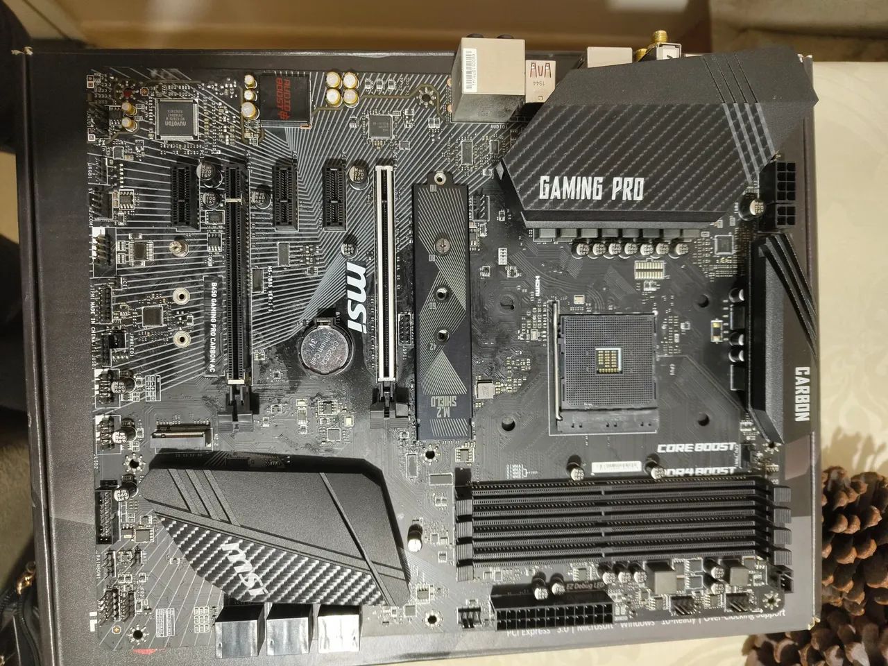 Placa mãe B450 pro carbon