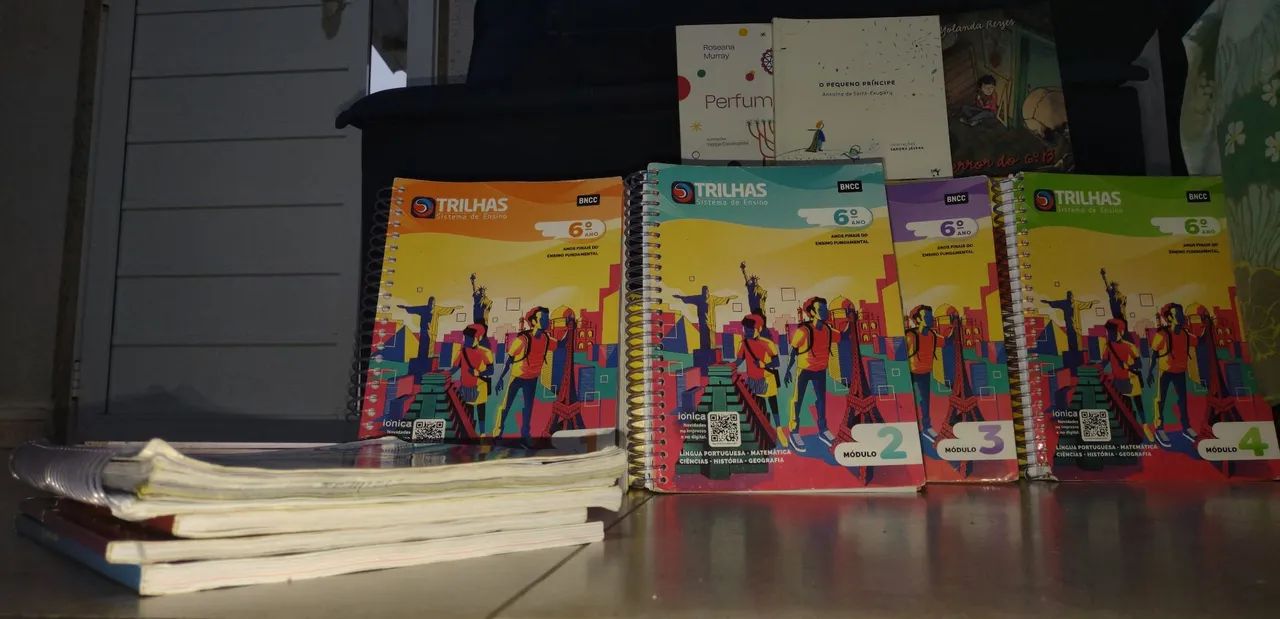 Vende se livros de didáticos da editora FTD Trilhas sistema de ensino  - Foto 4