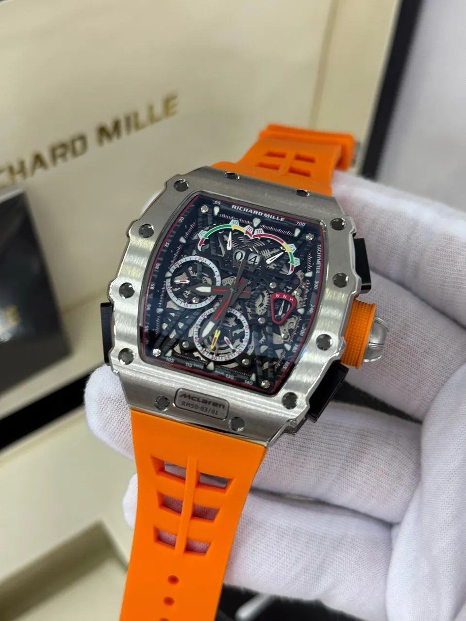 Relógio Richard Mille McLaren Automático  - Foto 3