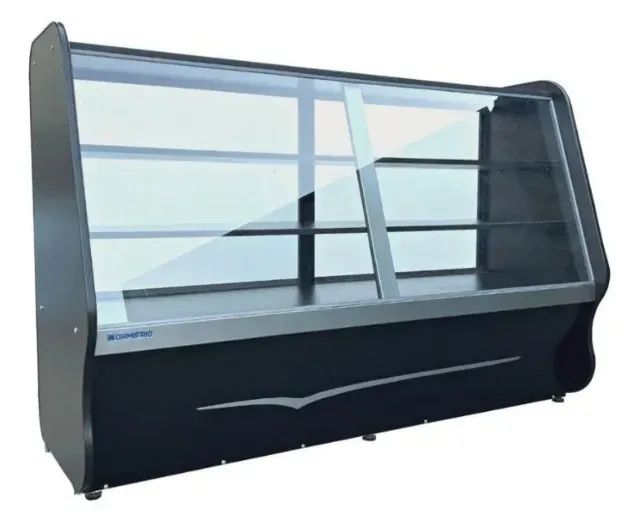 Balcão Vitrine Expositor 1,80m Black Toop Bvt 180 Ormifrio