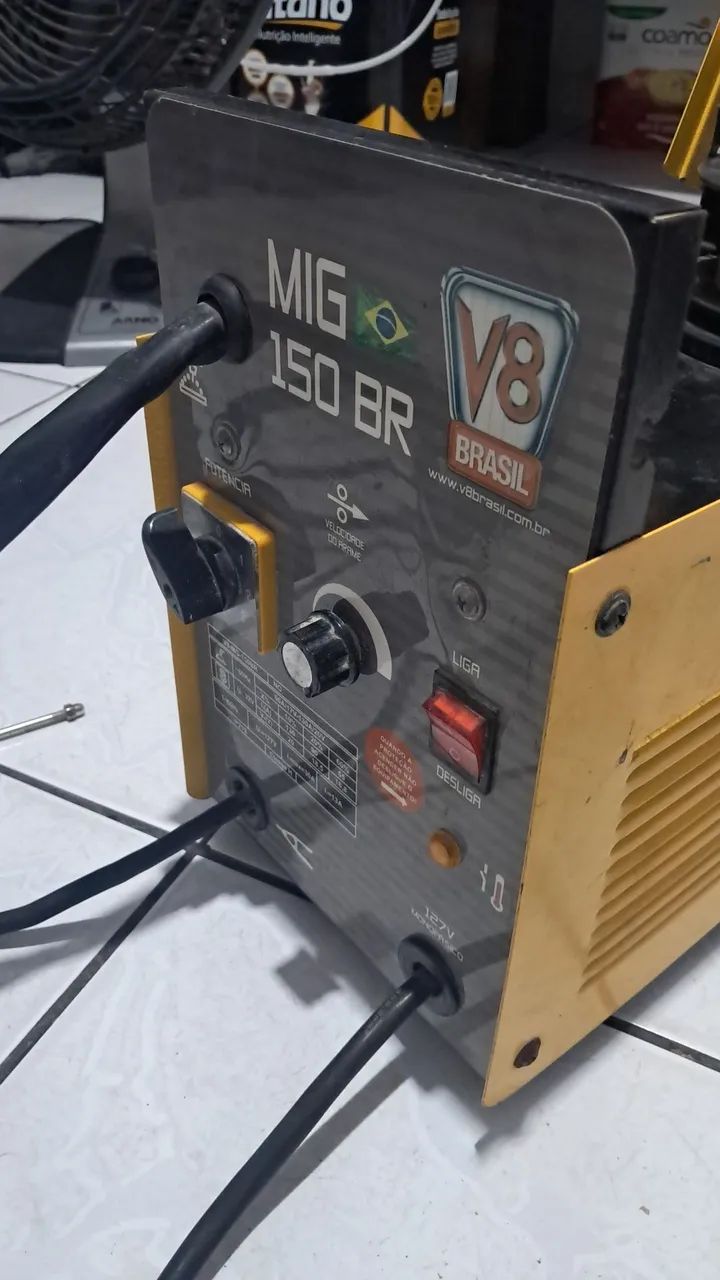 Máquina de solda Mig V8 sem gás  - Foto 4