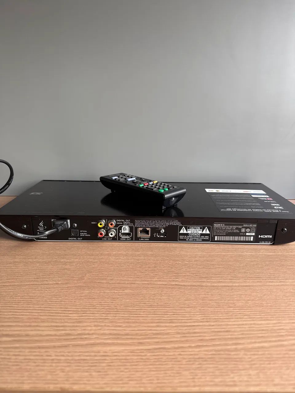 Blu Ray sony BDP-S490 - Foto 3