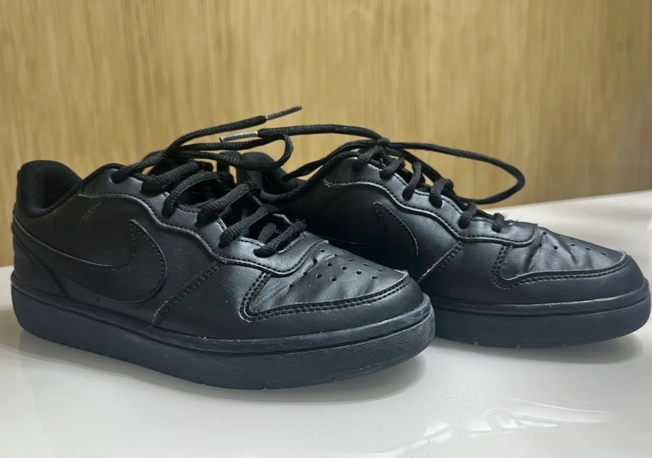 Black Nike Sneakers, Size 35