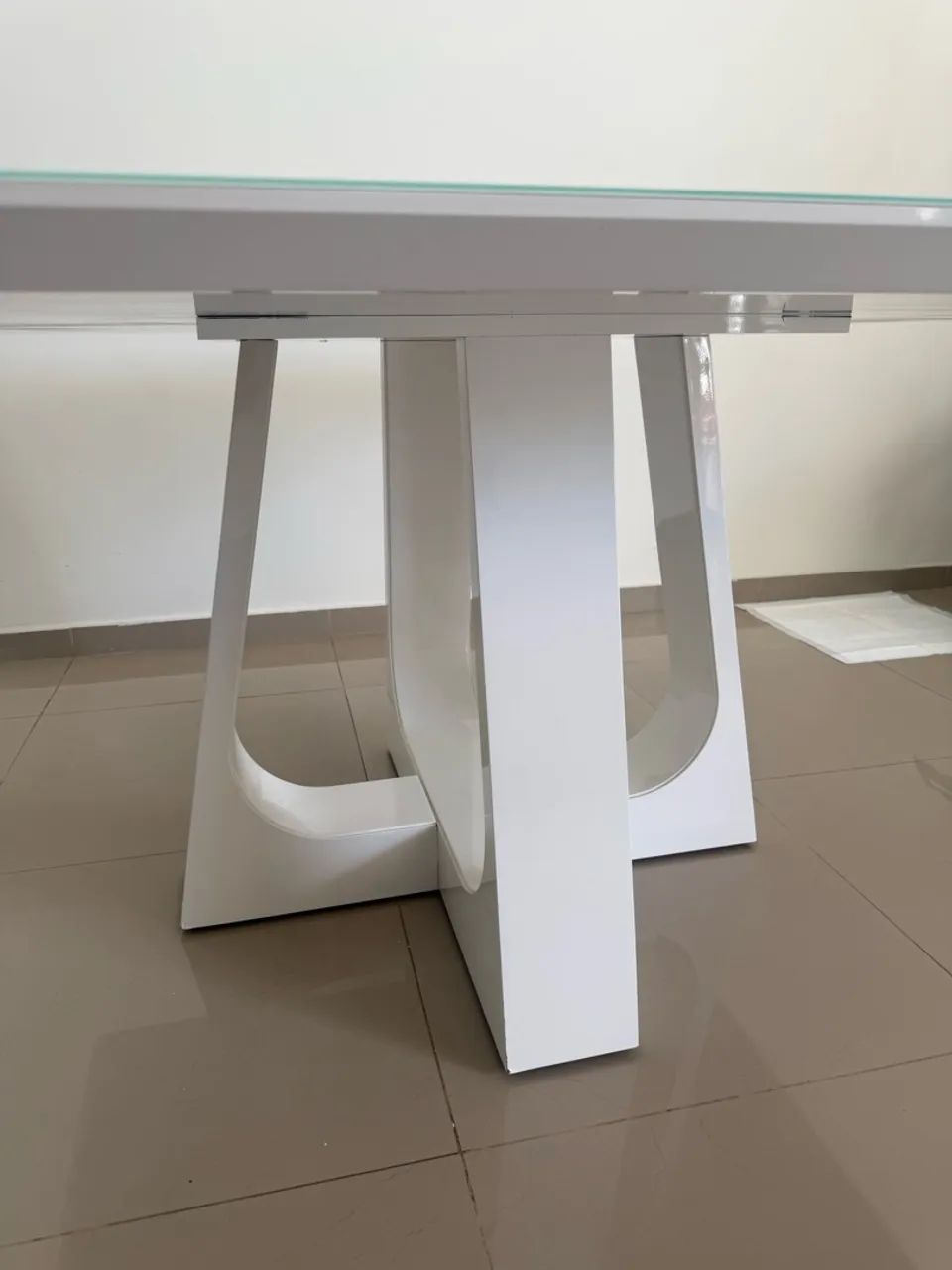 Mesa laca branca  - Foto 2