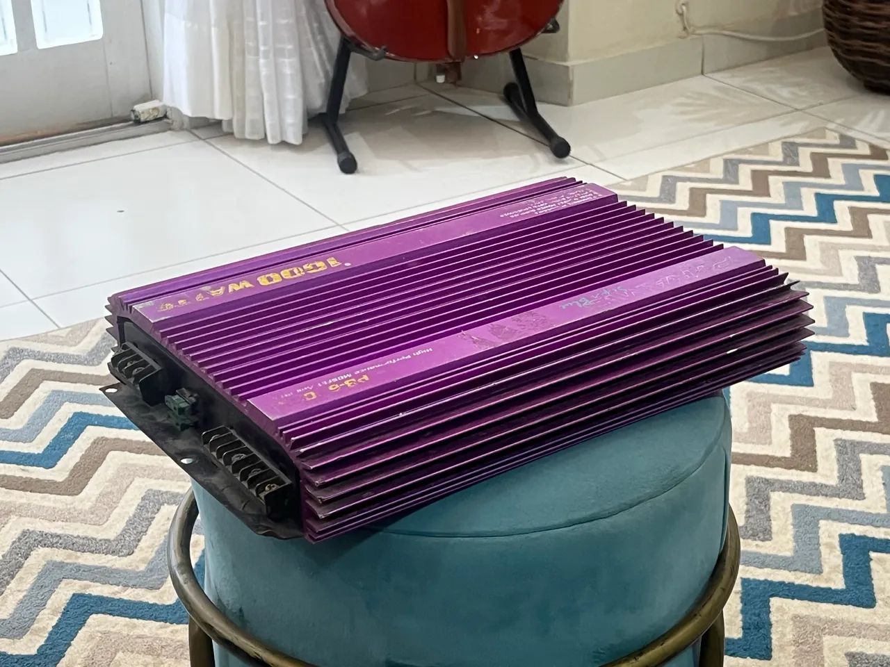 Módulo Amplificador Roadstar 1000W - Roxo