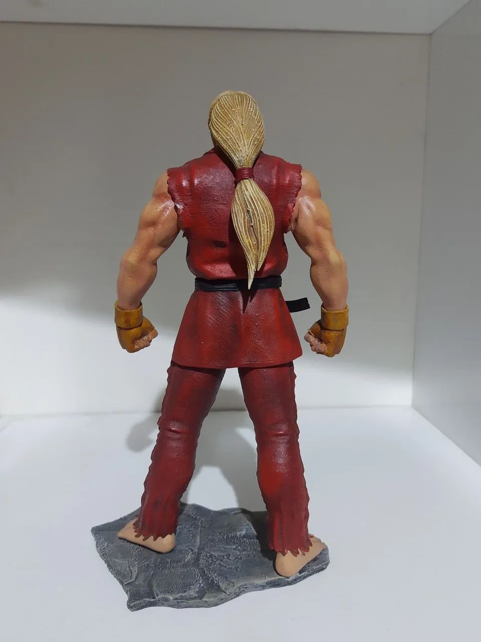 Figura Ken street fighter 21 cm 3d resina  - Foto 4