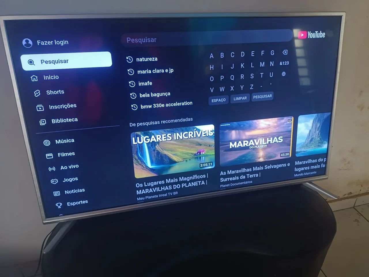 Tv smart 50 polegadas 4k - Foto 2