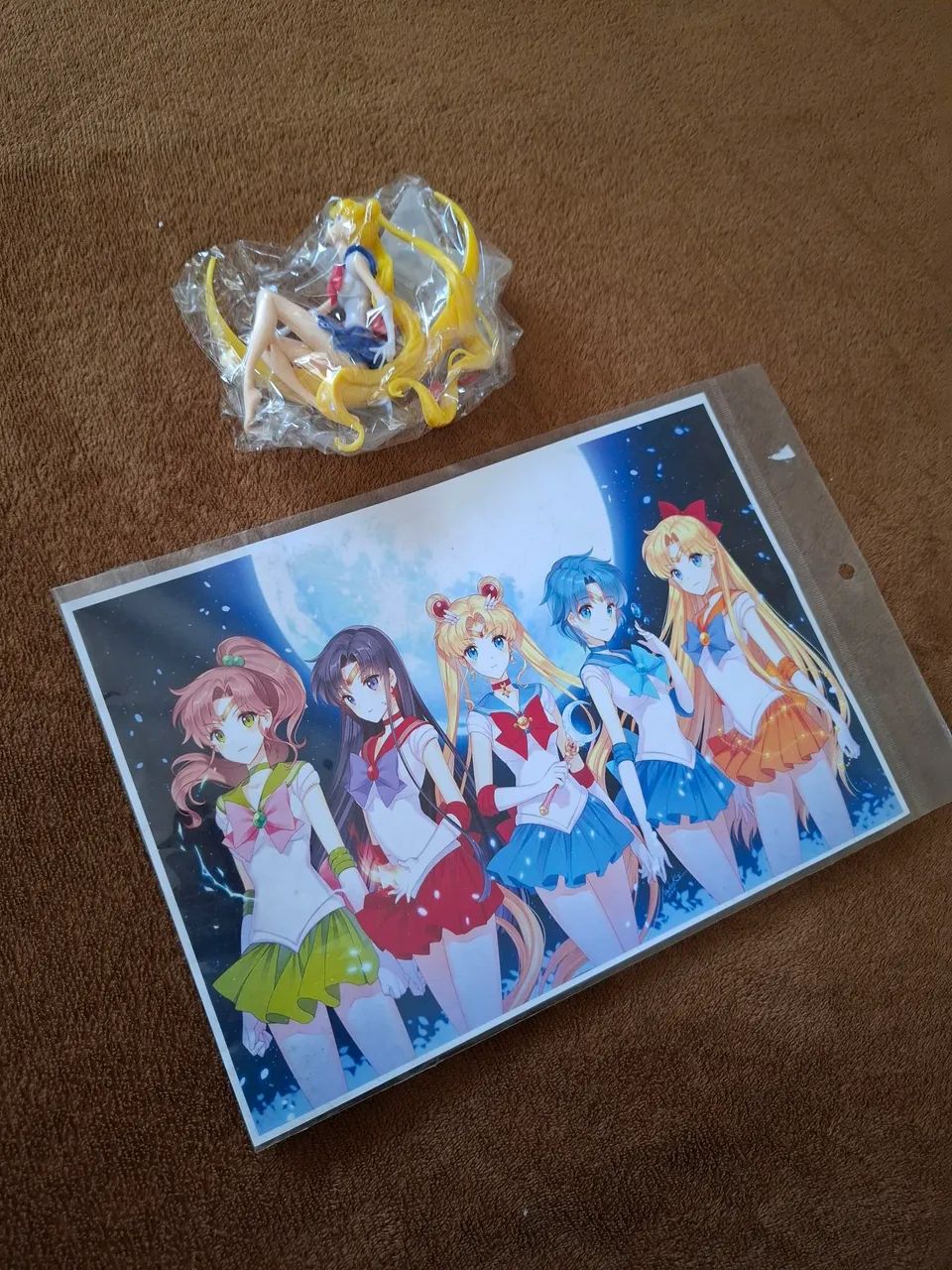 Action Figure boneca Sailor Moon Serena + pôster - Foto 4