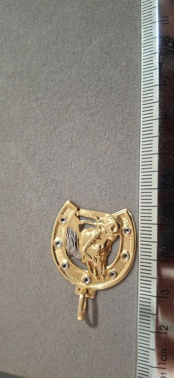 Pingente ouro 18k - Foto 3